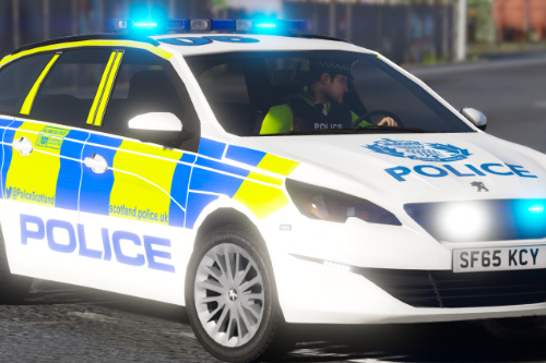 Police Scotland 2015 Peugeot 308 Estate IRV